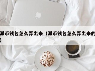 派币钱包怎么弄出来（派币钱包怎么弄出来的）