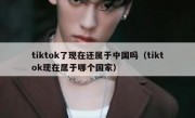 tiktok了现在还属于中国吗（tiktok现在属于哪个国家）