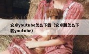安卓youtube怎么下载（安卓版怎么下载youtube）