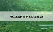 tiktok的前景（tiktok的现状）