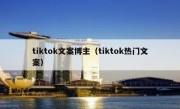 tiktok文案博主（tiktok热门文案）
