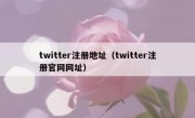 twitter注册地址（twitter注册官网网址）