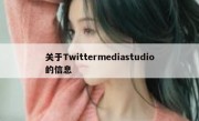 关于Twittermediastudio的信息