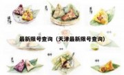 最新限号查询（天津最新限号查询）