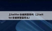 上twitter会被网警抓吗（上twitter会被网警监控么）