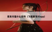 易支付是什么软件（下载翼支付app）