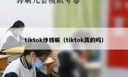 tiktok挣钱嘛（tiktok真的吗）