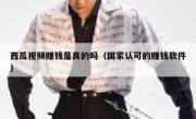 西瓜视频赚钱是真的吗（国家认可的赚钱软件）