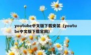 youtube中文版下载安装（youtube中文版下载官网）