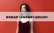服务器品牌（云服务器哪个品牌比较好）