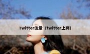 Twitter流量（twitter上网）
