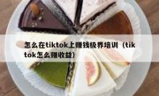 怎么在tiktok上赚钱极界培训（tiktok怎么赚收益）