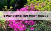 保定限行区域范围（保定市区限行范围图片）