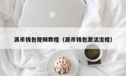 派币钱包视频教程（派币钱包激活流程）