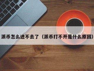 派币怎么进不去了（派币打不开是什么原因）