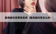 服务器托管费用高吗（服务器托管怎么样）