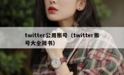 twitter公用账号（twitter账号大全简书）