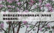 海外版抖音点赞可以挣钱吗安全吗（海外抖音赚钱是真的吗）
