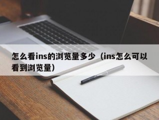 怎么看ins的浏览量多少（ins怎么可以看到浏览量）