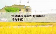 youtubeapp华为（youtube 华为手机）