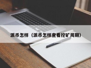 派币怎样（派币怎样查看挖矿周期）
