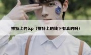 推特上的lsp（推特上的线下有真的吗）