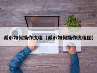 派币如何操作流程（派币如何操作流程图）