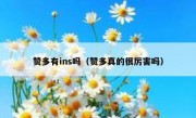 赞多有ins吗（赞多真的很厉害吗）