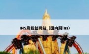 INS刷粉丝网站（国内刷ins）