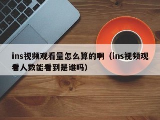 ins视频观看量怎么算的啊（ins视频观看人数能看到是谁吗）