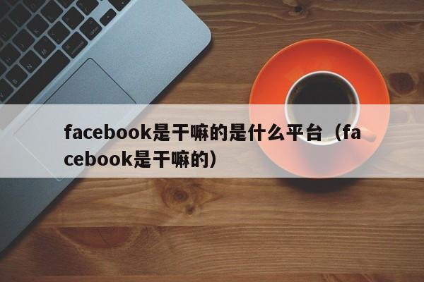 facebook是干嘛的是什么平台（facebook是干嘛的） 第1张