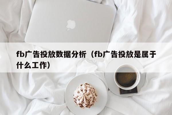 fb广告投放数据分析（fb广告投放是属于什么工作） 第1张