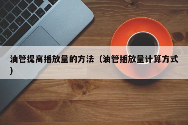 油管提高播放量的方法（油管播放量计算方式） 第1张