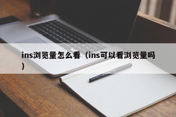 ins浏览量怎么看（ins可以看浏览量吗） 第1张