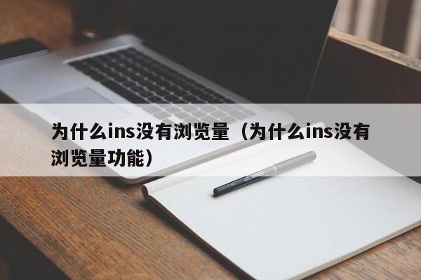 为什么ins没有浏览量（为什么ins没有浏览量功能） 第1张