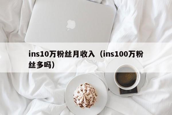 ins10万粉丝月收入（ins100万粉丝多吗） 第1张