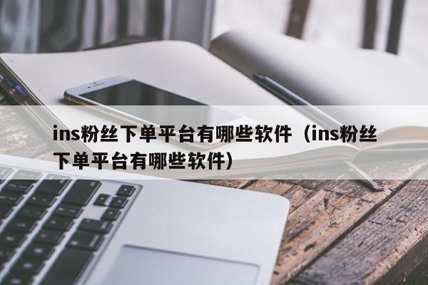ins粉丝下单平台有哪些软件（ins粉丝下单平台有哪些软件） 第1张