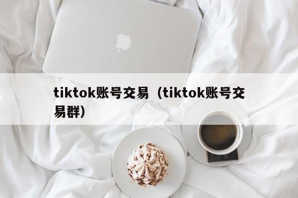 tiktok账号交易（tiktok账号交易群） 第1张