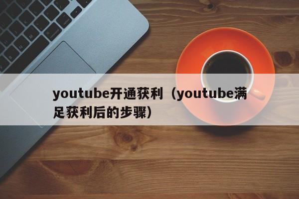 youtube开通获利（youtube满足获利后的步骤） 第1张