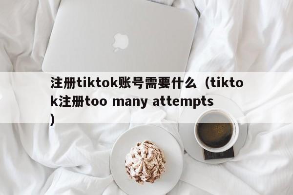 注册tiktok账号需要什么（tiktok注册too many attempts） 第1张