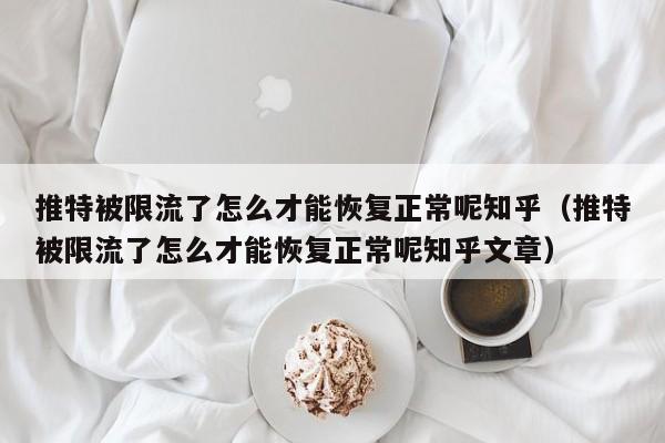 推特被限流了怎么才能恢复正常呢知乎（推特被限流了怎么才能恢复正常呢知乎文章） 第1张