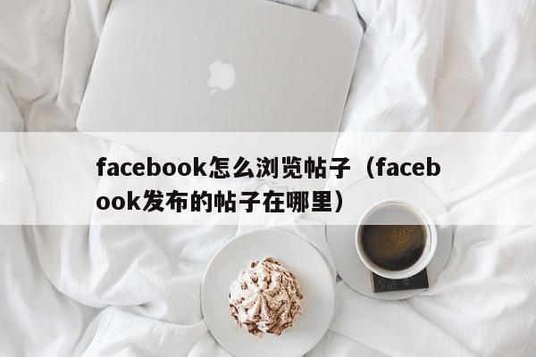 facebook怎么浏览帖子（facebook发布的帖子在哪里） 第1张