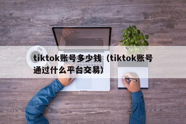 tiktok账号多少钱（tiktok账号通过什么平台交易） 第1张