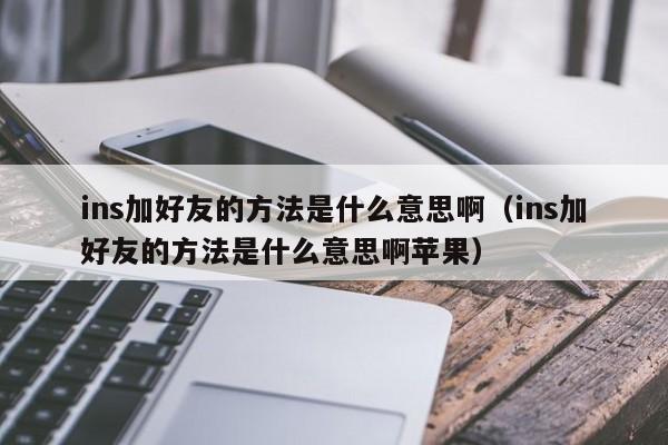 ins加好友的方法是什么意思啊（ins加好友的方法是什么意思啊苹果） 第1张