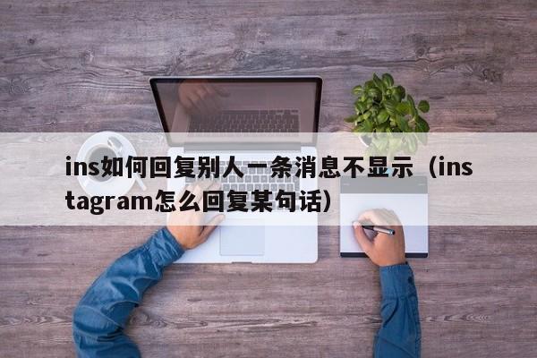 ins如何回复别人一条消息不显示（instagram怎么回复某句话） 第1张