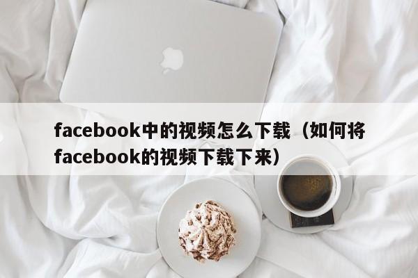 facebook中的视频怎么下载（如何将facebook的视频下载下来） 第1张