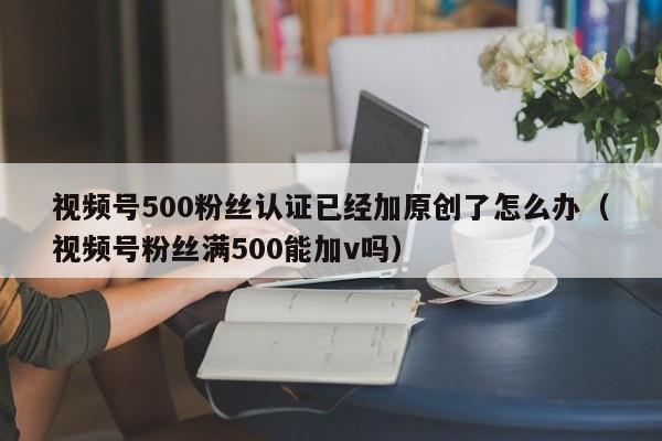 视频号500粉丝认证已经加原创了怎么办（视频号粉丝满500能加v吗） 第1张