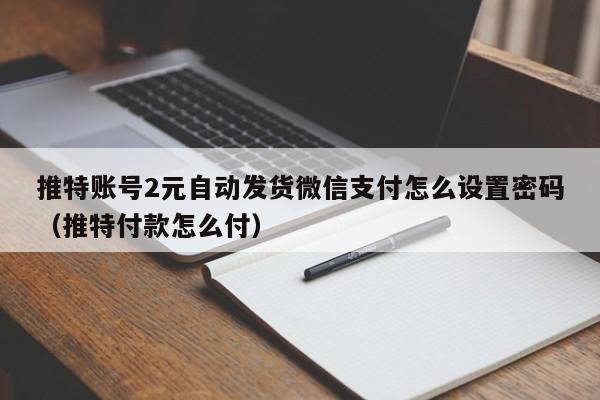 推特账号2元自动发货微信支付怎么设置密码（推特付款怎么付） 第1张