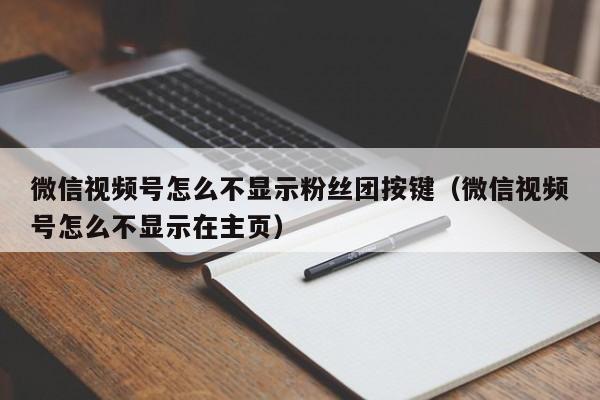微信视频号怎么不显示粉丝团按键（微信视频号怎么不显示在主页） 第1张