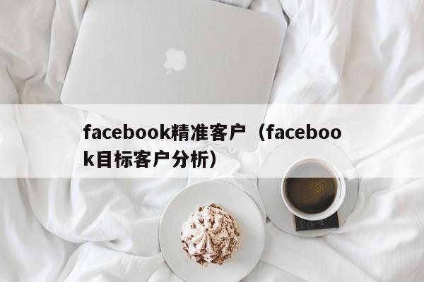 facebook精准客户(facebook目标客户分析) 第1张 facebook精准客户(facebook目标客户分析) 第1张